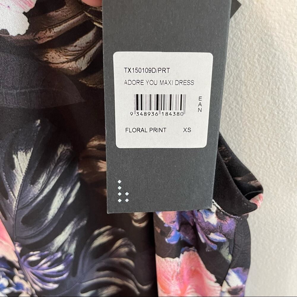 THE FIFTH LABEL Dress Adore You Maxi Floral Trendy Slit  Extra Small NWT - Picture 7 of 12